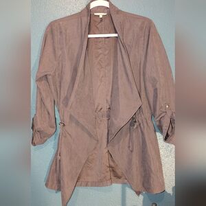 Maurices, M, purplish/gray blazer/jacket
